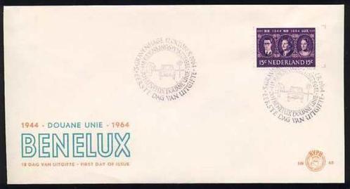 Nederland FDC E68 Zonder Adres, BENELUX 1964, Postzegels en Munten, Postzegels | Eerstedagenveloppen, Onbeschreven, Nederland