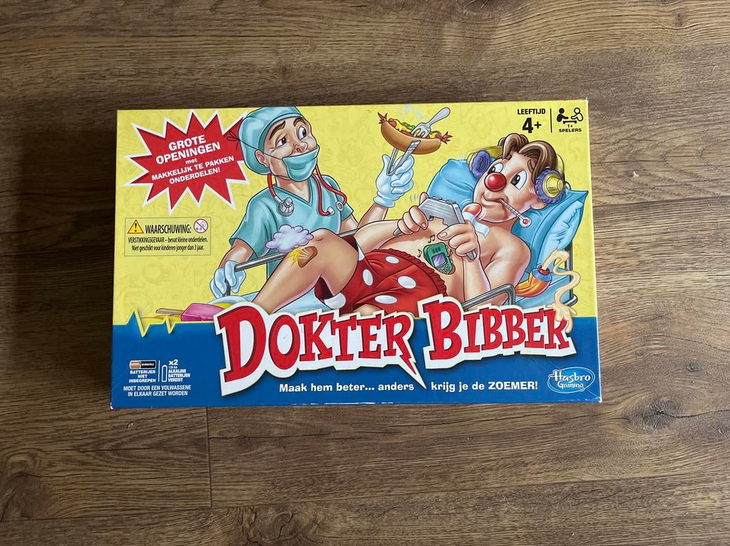 Dokter Bibber spel - Fijne motoriek, Ophalen, Zo goed als nieuw, Overige typen
