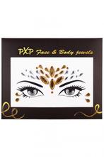 Festival - Face & Body Jewels - Gezichtsticker - Glitter, Verzenden, Nieuw