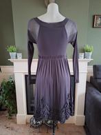 Nill's collection mooie jurk M 38 40 grijs Gratis Verzenden, Kleding | Dames, Maat 38/40 (M), Nill's collection, Verzenden, Grijs
