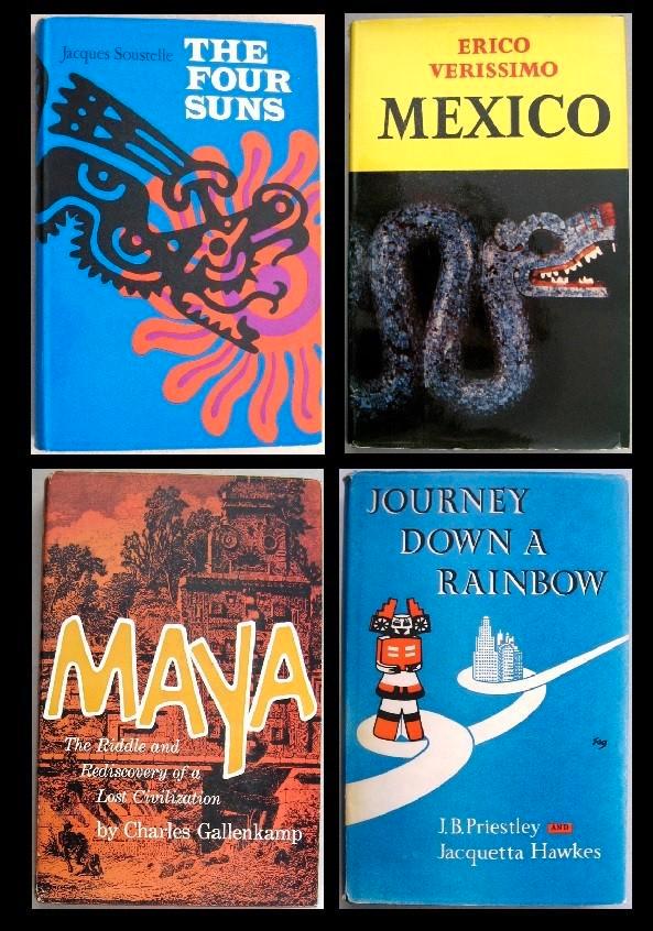 [Midden-Amerika] 4 boeken o.a. Maya - Mexico - The Four Suns, Boeken, Geschiedenis | Wereld, Gelezen, Noord-Amerika, Ophalen of Verzenden