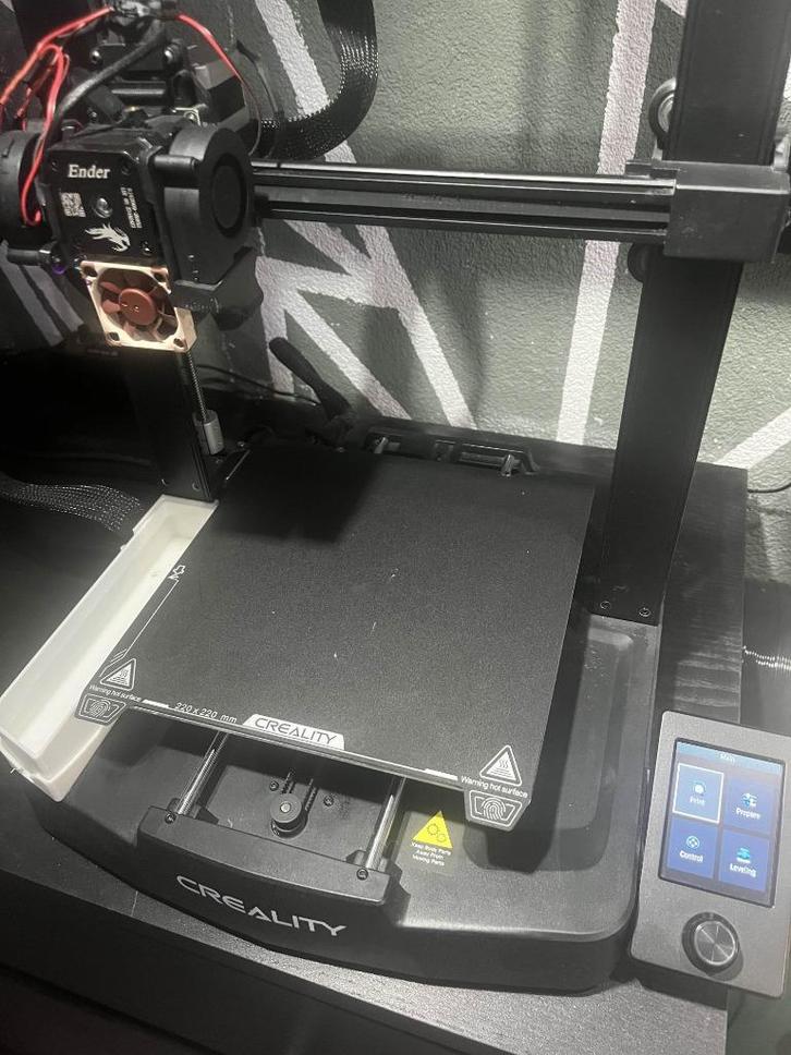 Ender 3 V3 SE met Noctua Silent Mod – Perfecte staat + Doos, Computers en Software, 3D Printers, Zo goed als nieuw, Ingebouwde Wi-Fi