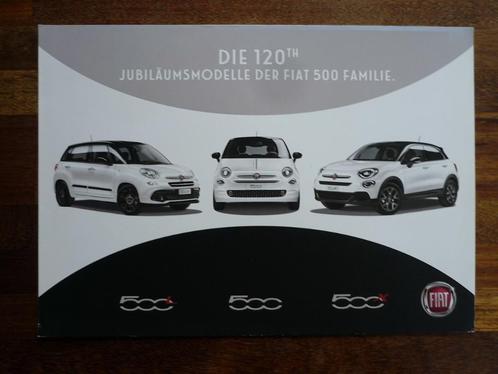 Fiat 500 120th jubileum (2019, Duits), Boeken, Auto's | Folders en Tijdschriften, Nieuw, Overige merken, Ophalen of Verzenden