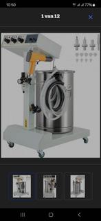 Poedercoat machine, Ophalen, Gebruikt