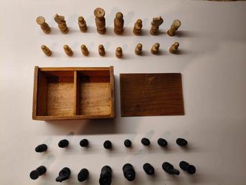 Vintage Schaakstukken Set beschikbaar voor biedingen