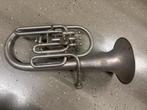 Oude Euphonium / Tenortuba - W. Hampe Amsterdam, Muziek en Instrumenten, Blaasinstrumenten | Tuba's, Ophalen of Verzenden, Gebruikt
