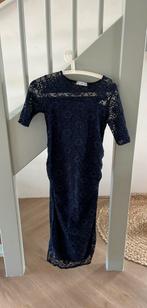 Zwangerschapskleding - feestelijke jurk, Maat 38/40 (M), Overige typen, Blauw, Ophalen of Verzenden