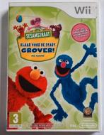 Sesamstraat Klaar voor de start Grover Wii spel + boekje, Spelcomputers en Games, Ophalen of Verzenden, Zo goed als nieuw