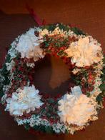 Handgemaakte Krans van Stoffen, Huis en Inrichting, Woonaccessoires | Kransen, Ophalen of Verzenden, Gebruikt