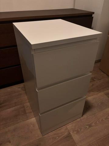 IKEA Malm ladekast met 3 lades - afbeelding 1