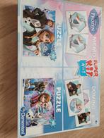 Frozen 4 in 1 Spellenpakket, Ophalen, Meer dan 50 stukjes, Zo goed als nieuw, 4 tot 6 jaar