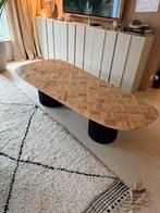 PTMD salontafel ingelegd houten blad, Huis en Inrichting, Ophalen, 100 tot 150 cm, 50 tot 100 cm, Zo goed als nieuw