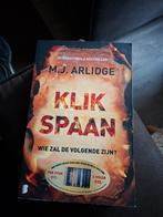 Klikspaan - M.J. Arlidge (Goede Staat), Boeken, Thrillers, Ophalen of Verzenden