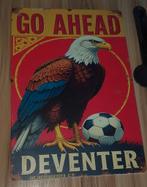 Go Ahead Deventer Wandbord - Mancave Decoratie, Ophalen of Verzenden, Nieuw