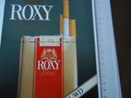 sticker oud ROXY sigaret dealer sigarenman winkel tabak A5, Verzamelen, Verzenden, Zo goed als nieuw, Bedrijf of Vereniging