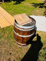 Te huur wijnvat 300liter als spreekpaal ceremonie, 150 liter of meer, Ophalen of Verzenden, Zo goed als nieuw, Hout