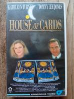 House of Cards VHS - Kathleen Turner, Tommy Lee Jones, Vanaf 12 jaar, Ophalen of Verzenden, Zo goed als nieuw, Drama