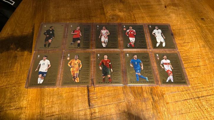 Topps Match Attax Euro 2024 Golden Glory Set, Hobby en Vrije tijd, Stickers en Plaatjes, Nieuw, Meerdere plaatjes, Ophalen of Verzenden