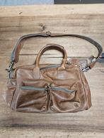 Cowboysbag schoudertas bruin, Ophalen of Verzenden, Zo goed als nieuw, Bruin
