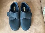 Sloffen met klittenband - Maat 42, Ophalen of Verzenden, Zo goed als nieuw, Blauw, Pantoffels of Sloffen
