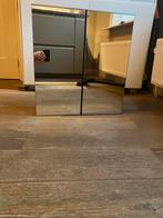 Bruin Badkamerkastje met spiegel - IKEA, Huis en Inrichting, Badkamer | Badkamermeubels, Ophalen, 50 tot 100 cm, Minder dan 25 cm