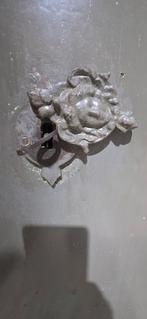 Oude stalen kluis brand kluis, Ophalen of Verzenden, Gebruikt, Staal, Wandbrievenbus