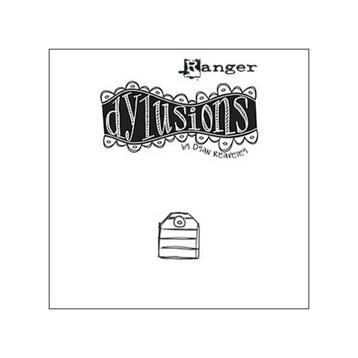 Ranger Dylusions Cling Stamp Small Tag beschikbaar voor biedingen