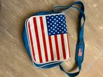 Tas met amerikaanse vlag, Ophalen of Verzenden, Zo goed als nieuw, Blauw