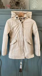 Woolrich Jas ecru - Maat 12Y, Ophalen of Verzenden, Gebruikt, Jongen of Meisje