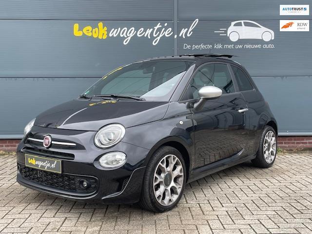 Fiat 500 0.9 TwinAir Rock Millionaire *schuifdak *navi *ecc, Auto's, Fiat, Bedrijf, Te koop, ABS, Airbags, Airconditioning, Centrale vergrendeling
