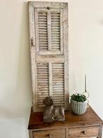 Houten louvre luik vintage, Huis en Inrichting, Woonaccessoires | Overige, Ophalen, Gebruikt