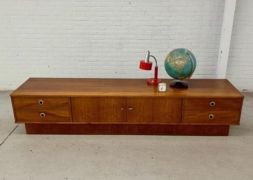 XXL vintage lowboard, dressoir, Huis en Inrichting, Kasten | Televisiemeubels, Gebruikt, Minder dan 100 cm, 25 tot 50 cm, Ophalen
