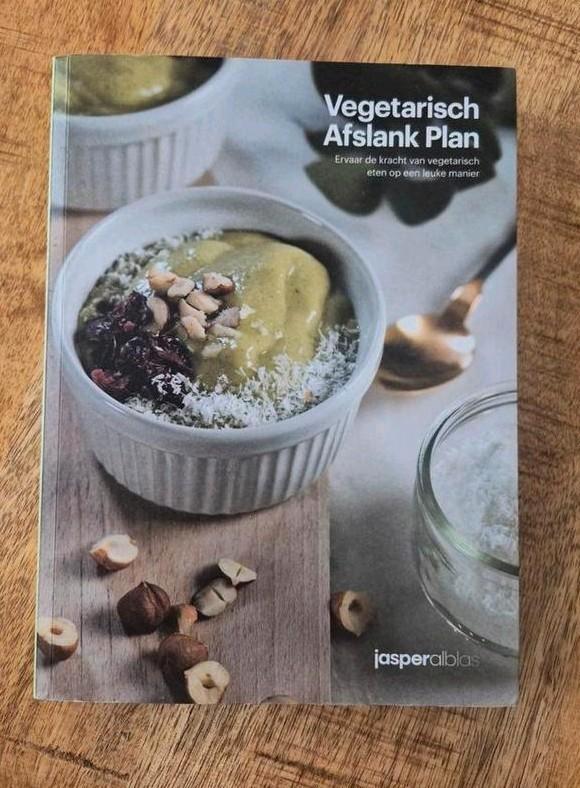 Vegetarisch Afslank Plan - Jasper Alblas, Boeken, Kookboeken, Gelezen, Voorgerechten en Soepen, Hoofdgerechten, Overige gebieden