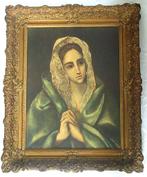Antieke Art Reproductie Mater Dolorosa van El Greco, ca 1900, Ophalen