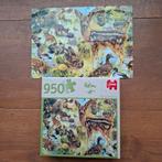 Puzzel rien poortvliet met poster, Hobby en Vrije tijd, Ophalen of Verzenden, 500 t/m 1500 stukjes, Zo goed als nieuw, Legpuzzel