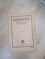 WOII Document: Duits Aanbod tot Beëindiging, 1946, Ophalen of Verzenden, Tweede Wereldoorlog, Gelezen