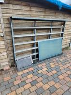 Glasbok / Glasrek, Doe-het-zelf en Verbouw, Glas en Ramen, Gebruikt, Glasplaat, 160 cm of meer, 160 cm of meer