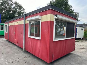 Grote metalen bouwkeet keet kantoorunit 10X3 beschikbaar voor biedingen