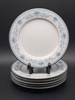 6x Noritake Blue Hill ontbijtbord, Huis en Inrichting, Keuken | Servies, Ophalen of Verzenden, Zo goed als nieuw, Bord(en), Overige stijlen