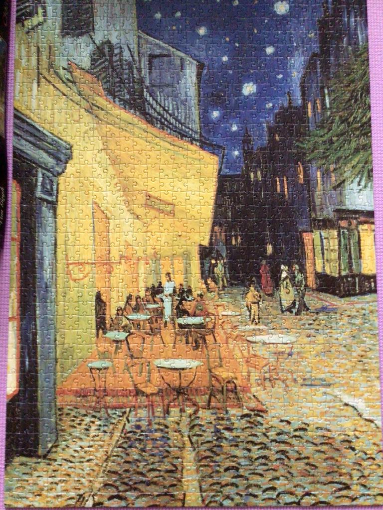 Legpuzzel Vincent van Gogh 1000 stukjes, Ophalen of Verzenden, 500 t/m 1500 stukjes, Gebruikt, Legpuzzel