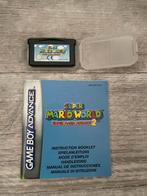 Gameboy advance Super Mario World, Spelcomputers en Games, Games | Nintendo Game Boy, 1 speler, Ophalen of Verzenden, Zo goed als nieuw