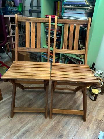 Ikea twee tuinstoelen beschikbaar voor biedingen