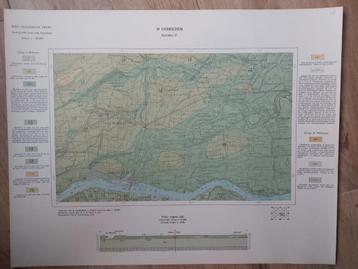 109 / Geologische kaart uit 1936 Gorinchem kwartblad IV beschikbaar voor biedingen