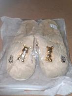 Khaki Sloffen met Teddybeer - Maat 36/37, Ophalen of Verzenden, Nieuw, Beige, Pantoffels of Sloffen