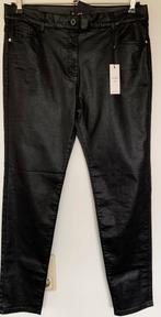 Mooie zwarte coating broek mt 44 met kaartje, Zwart, Maat 42/44 (L), Ophalen of Verzenden, Zo goed als nieuw