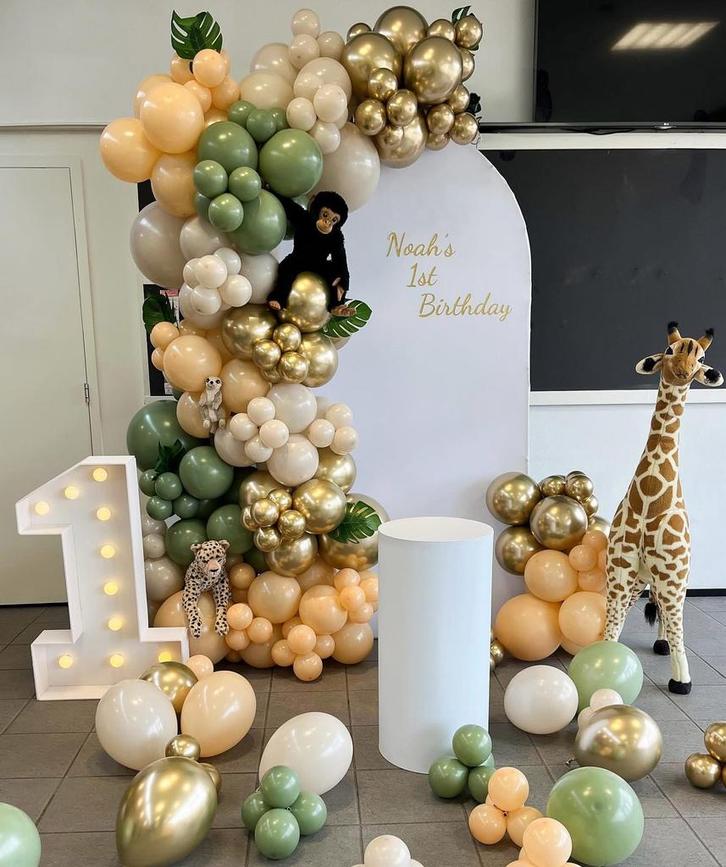 Ballonnenboog / Ballonnen backdrops / achtergrond, Hobby en Vrije tijd, Feestartikelen | Verhuur, Nieuw, Overige, Ophalen