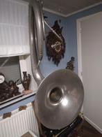 Oude sausaphone bes, Muziek en Instrumenten, Blaasinstrumenten | Tuba's, Ophalen, Gebruikt, Bes-tuba