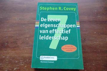 boek - Covey - De 7 eigenschappen van effectief leiderschap