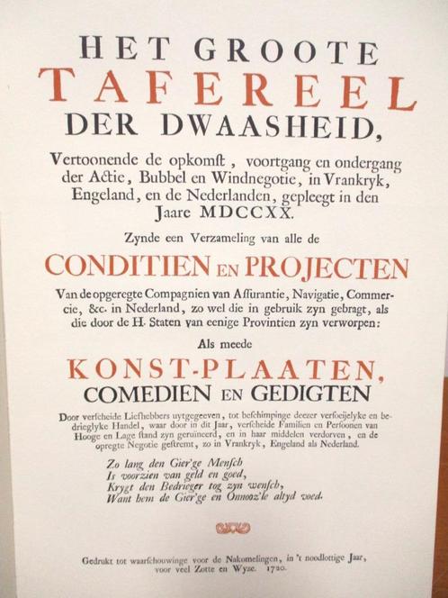 1560 - Het groote tafereel der dwaasheid - 1980, Antiek en Kunst, Antiek | Boeken en Bijbels, Ophalen of Verzenden