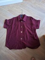 Bordeaux blouse maat 46 nieuw, Kleding | Dames, Blouses en Tunieken, Maat 46/48 (XL) of groter, Nieuw, Ophalen of Verzenden, New collection